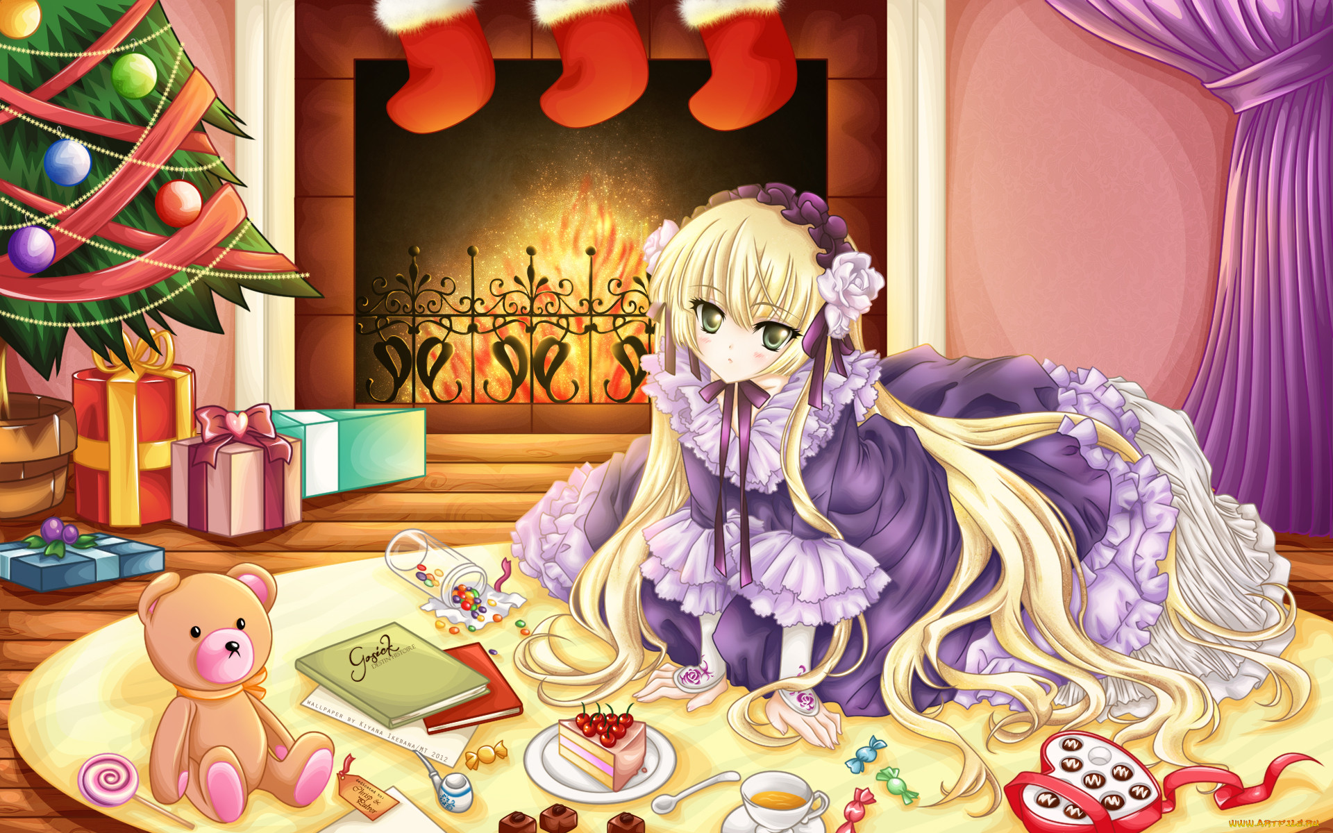 gosick, , victorique, de, blois, , , merry chrismas, , winter, , , , , , , , , , , 